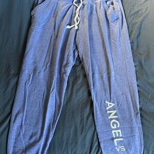 PINK Victoria's Secret Blue Joggers